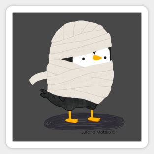 Mummy Penguin Sticker